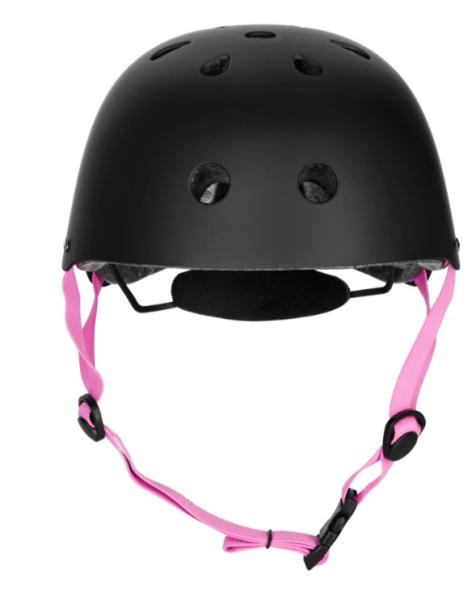 Nils Extreme Skaterhjelm MTW001 Black Pink