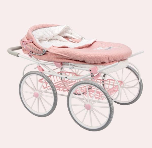 Arias Dukkevogn Retro Universe med styrtaske XL