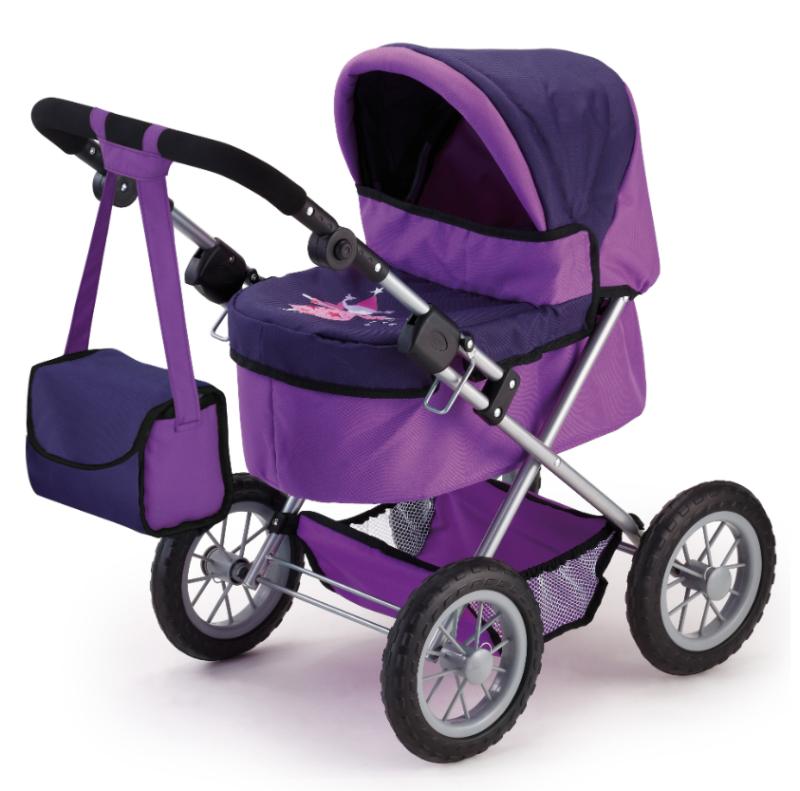 Trendy Dukkevogn Bayer Lilla