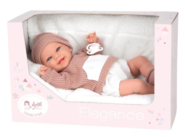 Det er denne kasse som Arias dukken Babyto kommer i