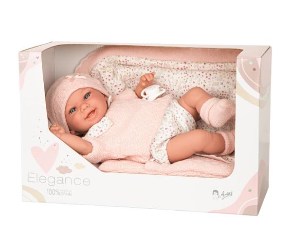 ARIAS Babyto 35 cm dukke med tæppe og sut (60727)