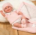 ARIAS Babyto 35 cm dukke med tæppe og sut (60727)
