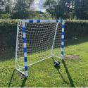 RASK Fodboldmål 180 x 150 cm Hvid/blå by