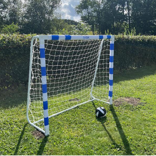 RASK Fodboldmål 180 x 150 cm Hvid/blå by