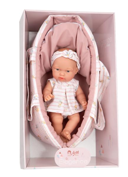 ARIAS Pillines 26 cm dukke med med bærelift (60894)