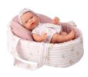 ARIAS Pillines 26 cm dukke med med bærelift (60894)