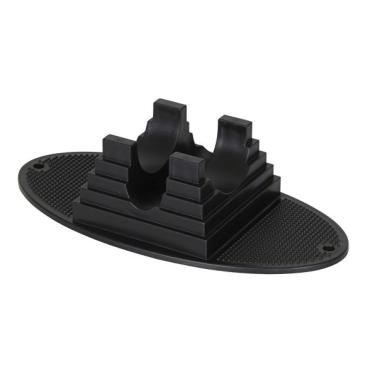 Dette er en løbehjuls holder så du kan parkere dit løbehjul i denne og det kan stå selv