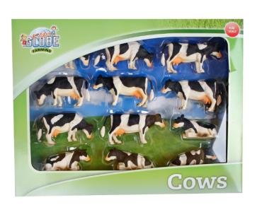 Kids Globe Køer til at lege med - 12 stk Kids Globe Køer til at lege med - 12 stk