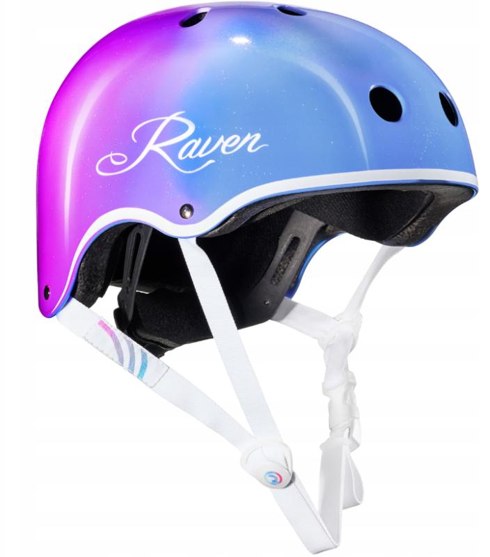 Raven Skaterhjelm Essto Blue/Violet