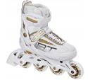 Raven 2i1 Profession Rulleskøjte White GOLD MED ISSKØJTE