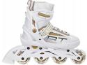 Raven 2i1 Profession Rulleskøjte White GOLD MED ISSKØJTE