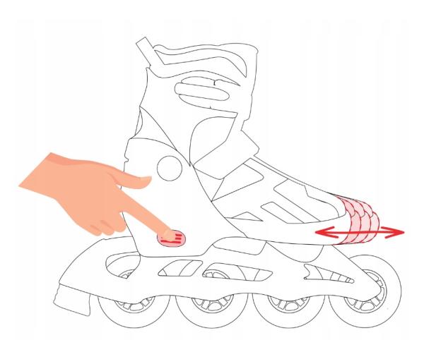 Raven 2i1 Profession Rulleskøjte White GOLD MED ISSKØJTE