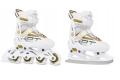 Raven 2i1 Profession Rulleskøjte White GOLD MED ISSKØJTE
