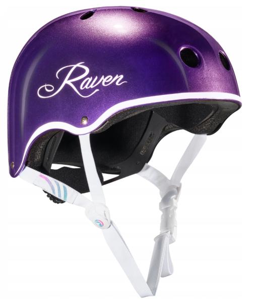 Raven Skaterhjelm Essto Purple