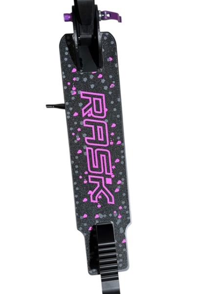 RASK LIGHT 145 mm Lilla løbehjul med lys