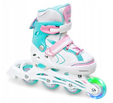 Raven LIA Rulleskøjte med LYS i forhjul