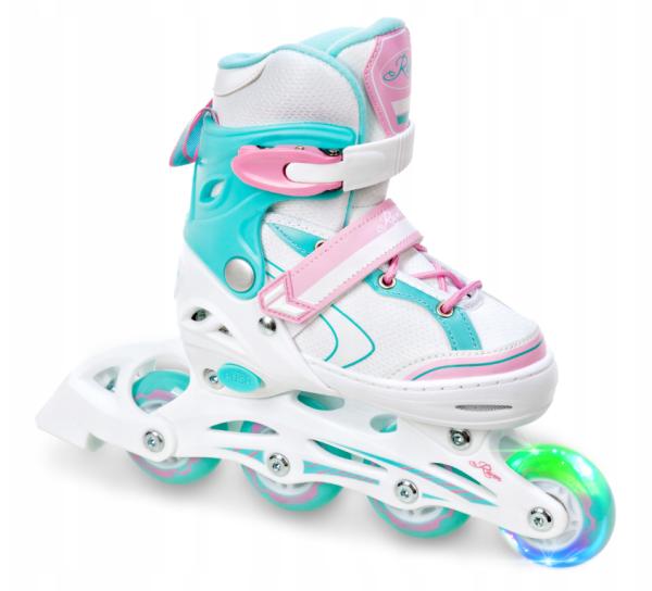 Raven LIA Rulleskøjte med LYS i forhjul