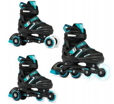 Raven Helixi 3i1 Rulleskøjte LYS i 2 forreste hjul