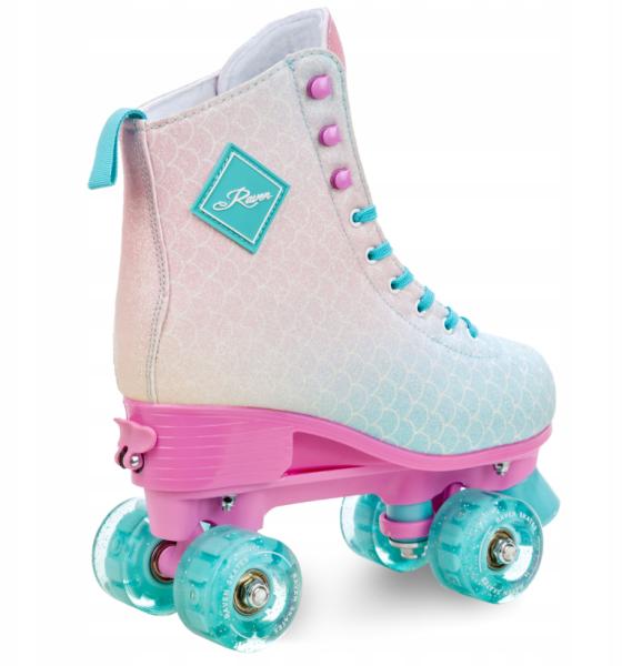 Raven MIDES (LYS) Side By side rulleskøjte med LYS i hjulene