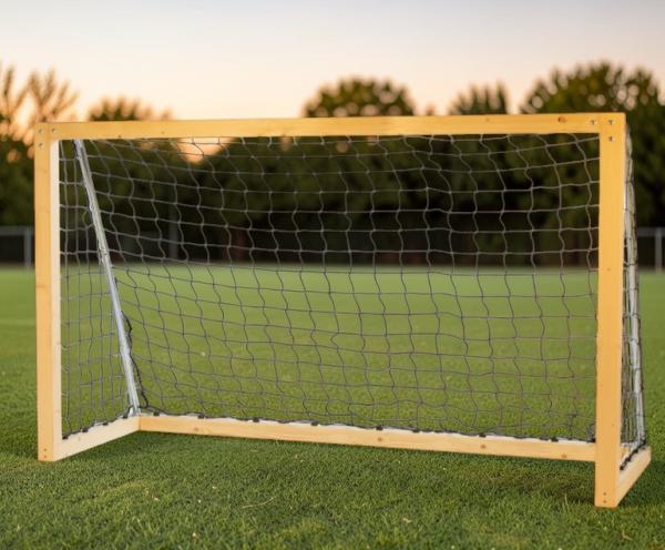 Klassisk Træ Fodboldmål 240 x 128 cm