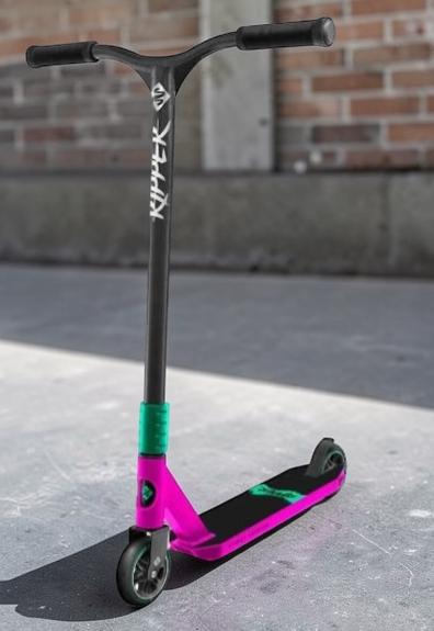 StreetSurfing Ripper PINK trick løbehjul med HIC compression