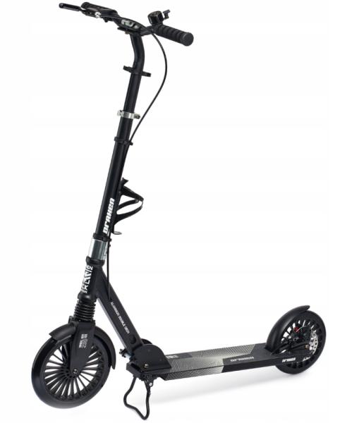 Raven 230 mm DRAXEN Løbehjul med Skivebremse og stødabsorbering