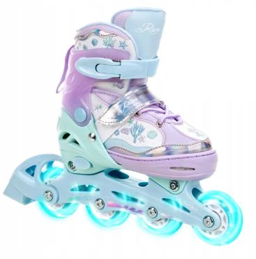 Raven ISLA Rulleskøjte med LYS i alle hjul