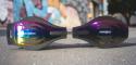 RASK Waveboard Original Neo-Chrome MED LYS I HJULENE