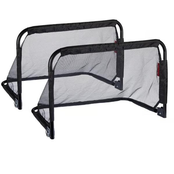 2 stk foldbare Fodboldmål i stål 90 x 60 x 60 cm