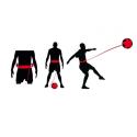 Fodbold SKILL Trainer Sort Rød