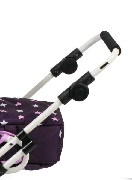 Dukkevogn Leni Bayer Chic 2000 Purple Star