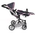 Tvillinge Dukke klapvogn Linus DUO HEART by Bayer Chic 2000 