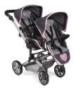 Tvillinge Dukke klapvogn Linus DUO HEART by Bayer Chic 2000 
