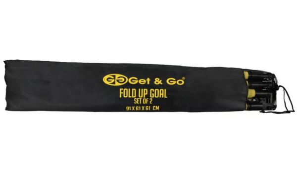 2 stk foldbare Fodboldmål i plast 90 x 60 x 60 cm