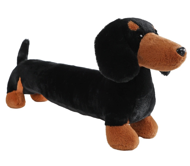 Plush Gravhund 55 cm lang